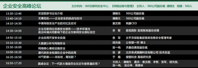 互联网网络安全大会