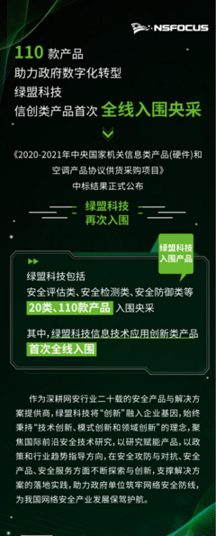 绿盟信创产品国产化