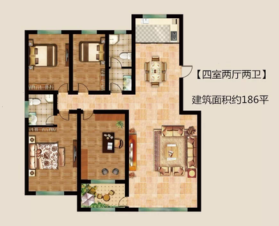 有必要买四室的房子吗