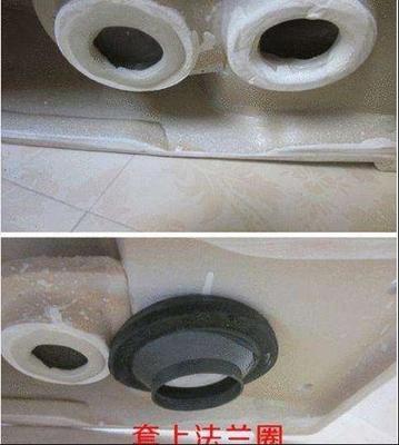 马桶法兰圈安装图解