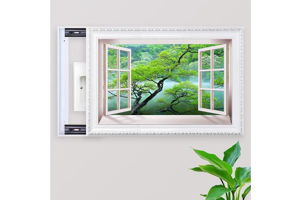 电表箱画装饰画