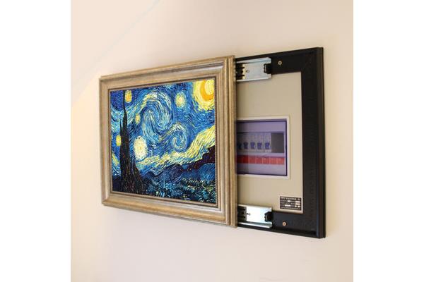 电表箱画装饰画