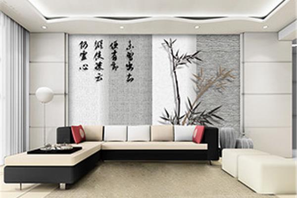 中式装修背景墙