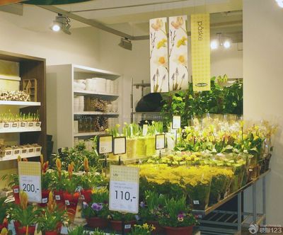鲜花店如何装修