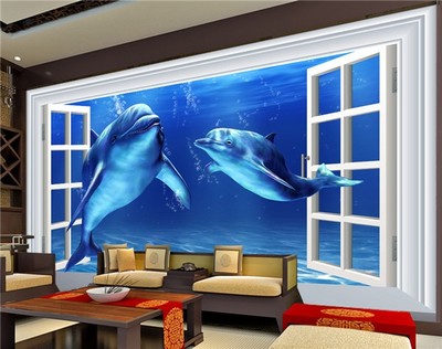 3d立体墙纸装修效果图