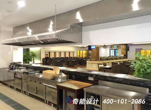 商用餐厅厨房整体设计
