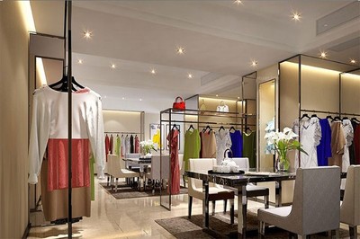 服装店装饰效果图
