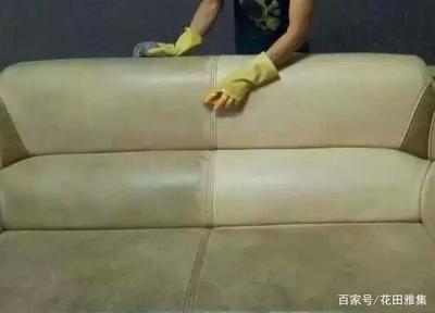 皮沙发可以用水擦吗
