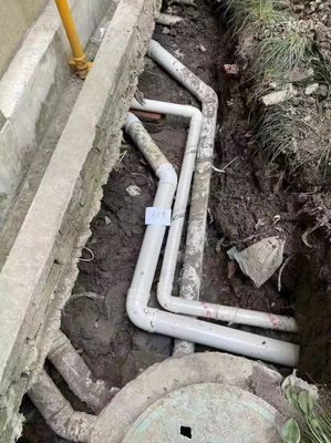 厨房水入雨水井吗
