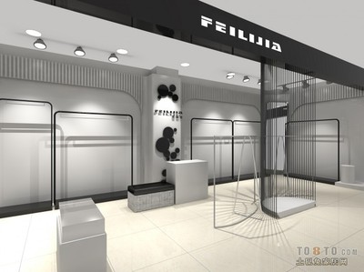 时装店装修效果图