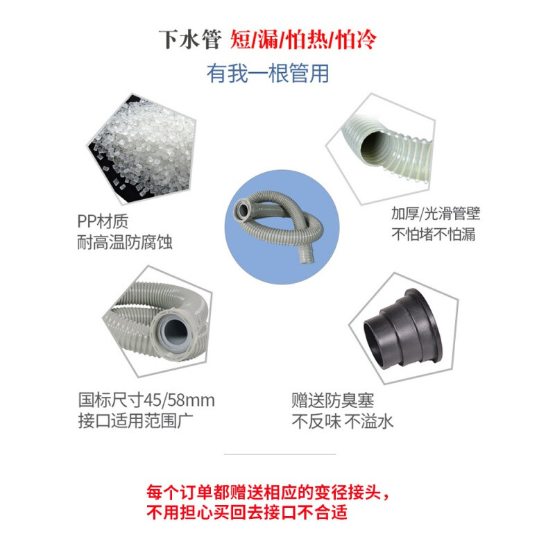 厨房下水道耐高温吗