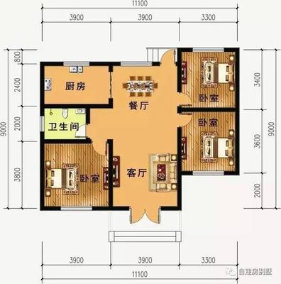 平房厨房格局