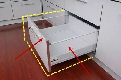 整体橱柜抽屉怎么卸