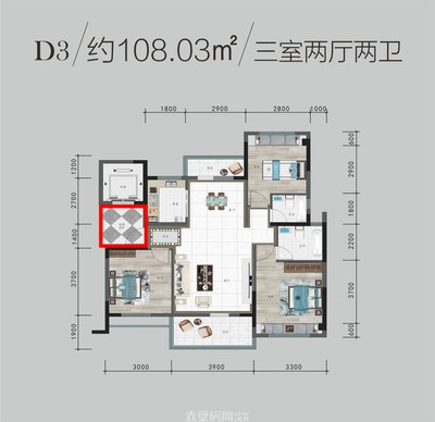 卫生间厨房大小