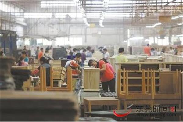 大岭山台升家具厂搬迁
