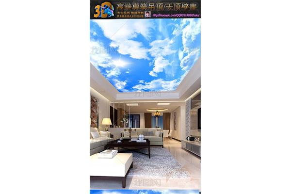 用蓝天白云吊顶好吗