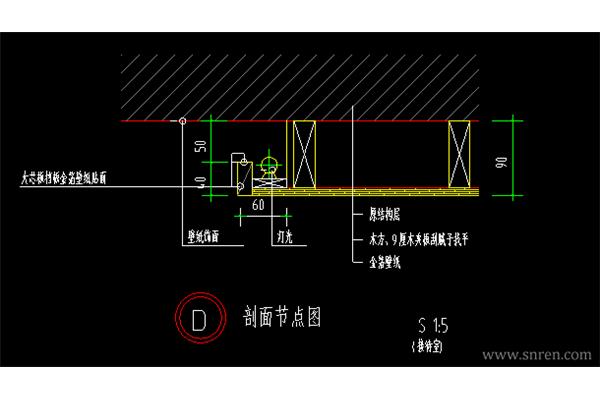 回光槽最低吊顶多少