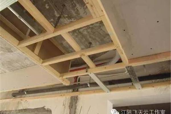 无吊筋吊顶安装方法