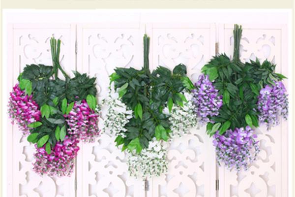 仿真花吊顶设计